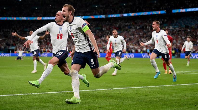 England beat Denmark in extra time to set up Euro 2020 final with Italy