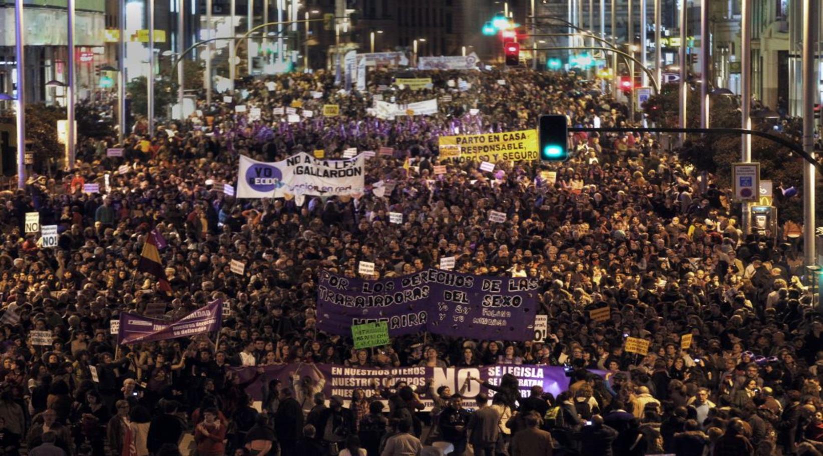 8M: Masivas marchas en todo el mundo en el Día Internacional de la ...