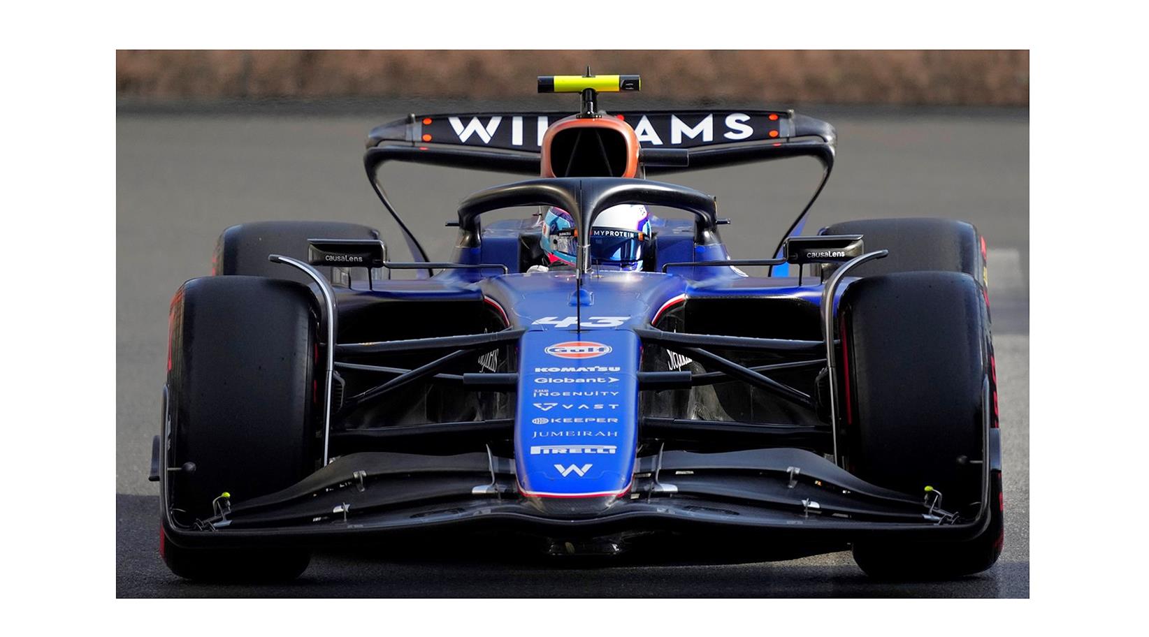 Franco Colapinto hizo una clasificación histórica en la F1 y largará 9 ...