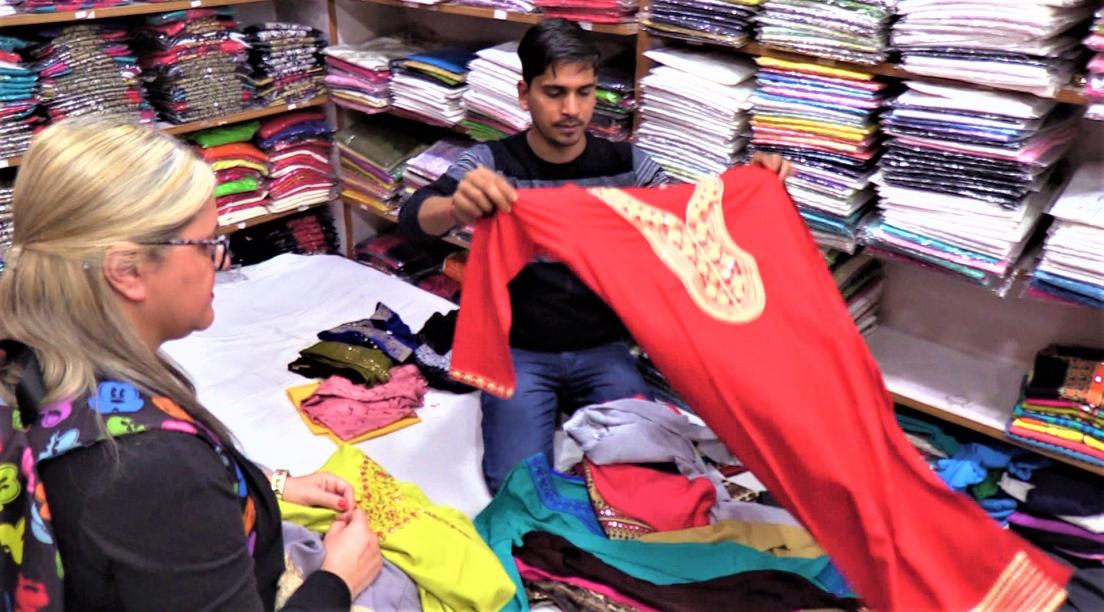 Textile Industry in India. ABC Mundial in India: Golden Triangle Tour with Udaipur . Photo Pablo Pla IG @pablitopla