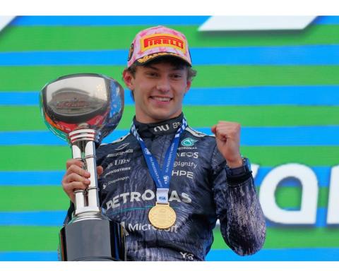 Kimi Antonelli wins in Japan and becomes Formula 1’s youngest championship leader.