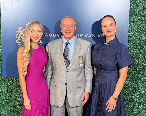 Ewald Biemans es nombrado Caballero de la Orden de Orange-Nassau por el Reino de los Países Bajos.