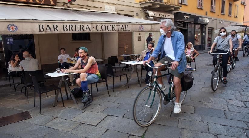 Así vivió Italia la primera semana del desconfinamiento.  Foto: Pablo Munini @pablomunini