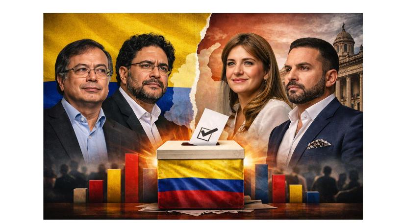 Colombia elige presidente: entre el “blindaje” de Gustavo Petro y el fenómeno de Paloma Valencia.