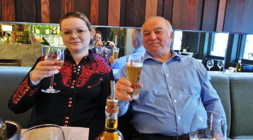 Former double agent Sergei Skripal, 66, and his daughter Yulia, 33