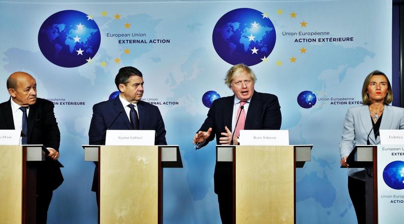European Union foreign ministers will discuss the proposal at a closed-door meeting on Monday in Brussels
