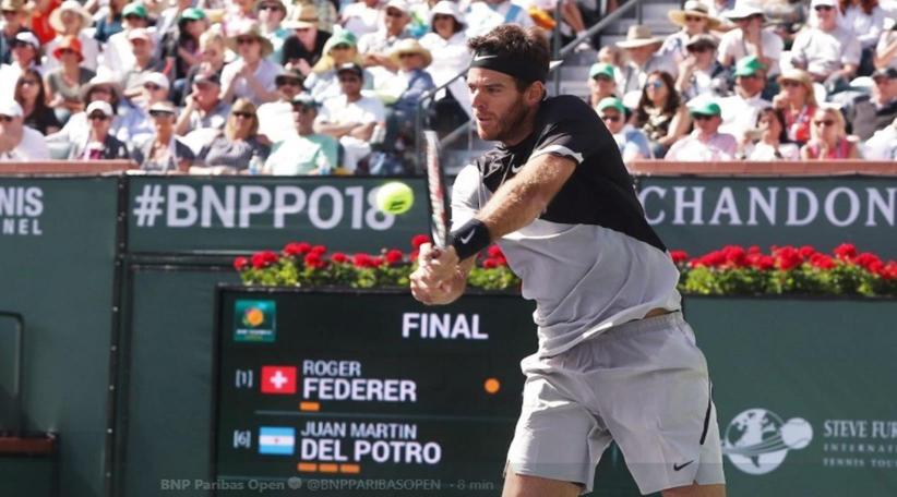  Del Potro le ganó a Roger Federer