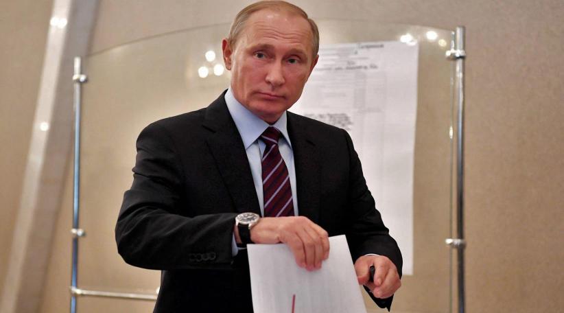 The re-election of Vladimir Putin to a fourth term in office.
