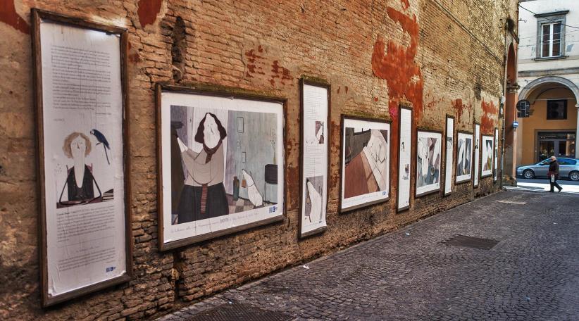 Los cuentos de Graciela Cabal ahora estarán disponibles en italiano- Fotografias de Michele Lapini para CHEAP Street Poster Art Festival
