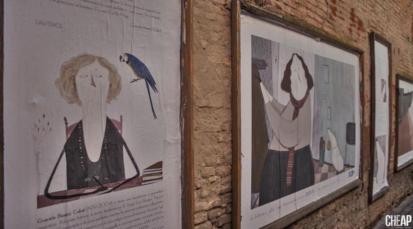 Los cuentos de Graciela Cabal ahora estarán disponibles en italiano -Fotografias de Michele Lapini para CHEAP Street Poster Art Festival