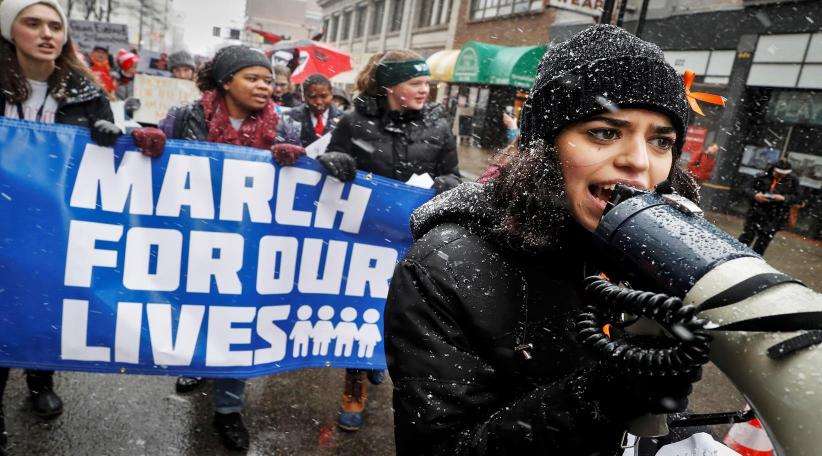Student protesters say they’re fed up, ready for gun reform