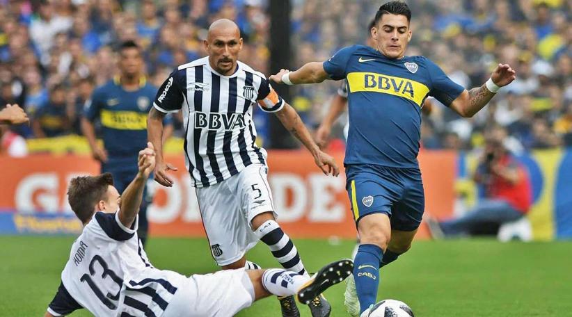 Boca se arrima al título en la Superliga.  Le ganó 2-1 a Talleres