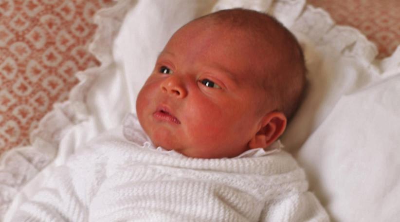 First official photographs of Prince Louis