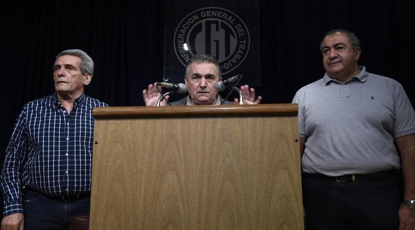 La CGT hace su tercer paro contra Mauricio Macri 