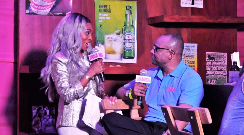 The popular television host Sakina Deer - Reggae SumFest 2018