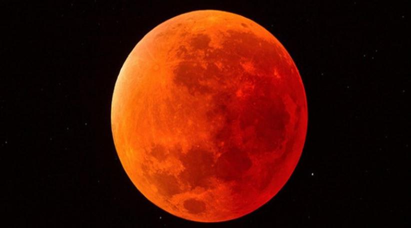 TONIGHT'S Lunar eclipse  with the moon turning blood red, while Mars will be the closest it is set to be the Earth for 270 years