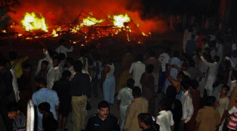 El lugar de culto áhmadi situado en GhaseetPura, Faisalabad (Pakistán) fue atacado por una multitud