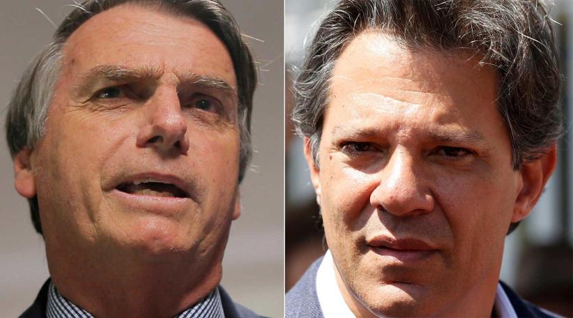 Haddad y Bolsonaro se encaminan a un empate técnico en las elecciones presidenciales de Brasil