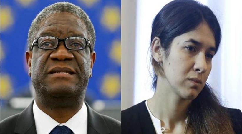 El Nobel de la Paz fue para Nadia Murad y Denis Mukwege