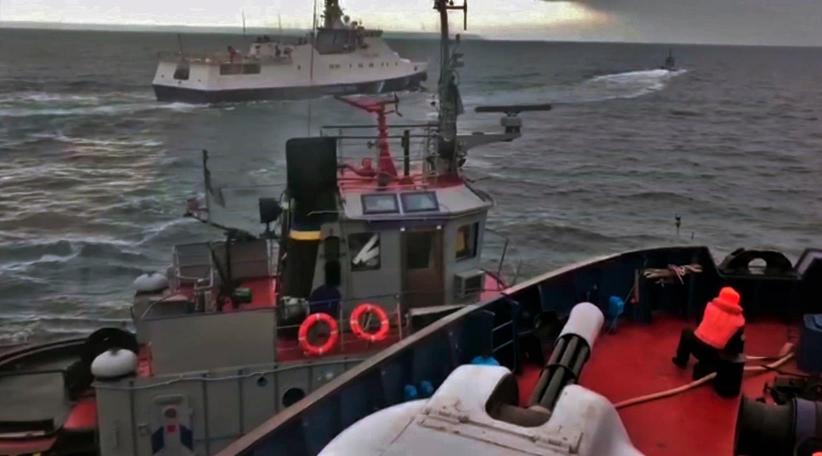  Vladimir Putin claims Ukraine-Russia sea clash was 'staged'