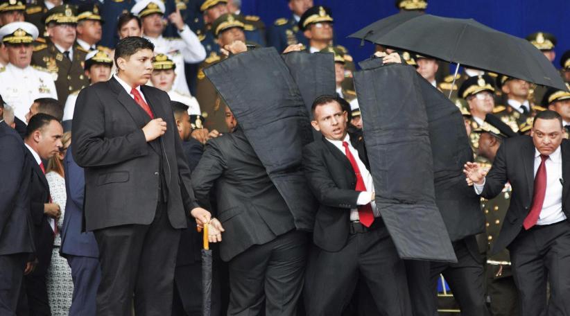 Maduro has accused the US of plotting to kill him and topple his government.