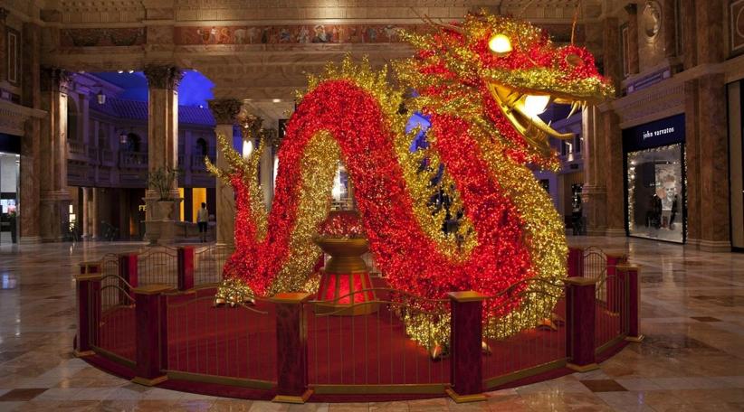 The Forum Shops se prepara para recibir el Año Nuevo chino	 