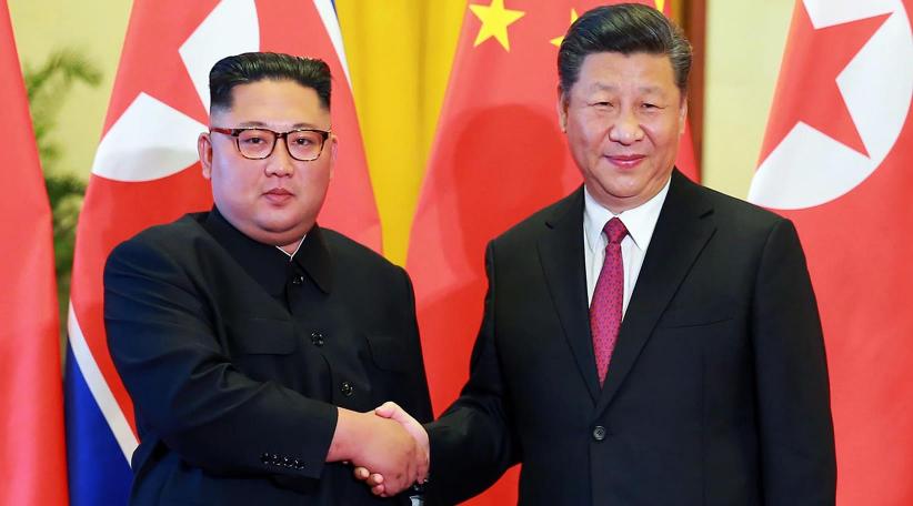 North Korean leader Kim Jong Un has traveled to China at the request of Chinese president Xi Jinping, state media of both countries announced. It's Kim's fourth visit to China in a year.