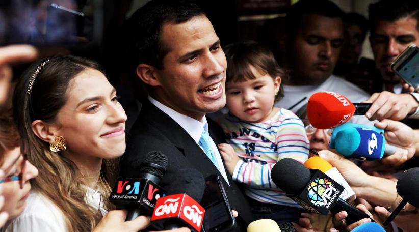 Guaidó presenta un plan contra la crisis con un Gobierno de transición en Venezuela