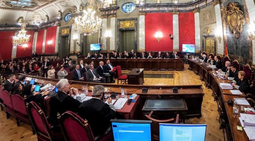 Comenzó el juicio del "procés" en el Tribunal Supremo de Madrid