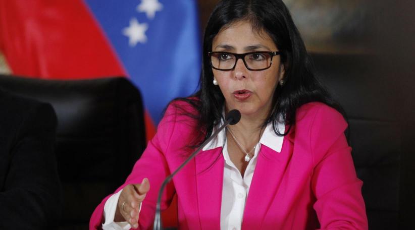 La vicepresidenta de Venezuela señaló que Estados Unidos busca con estas donaciones y "a través de químicos envenenar" a los venezolanos.