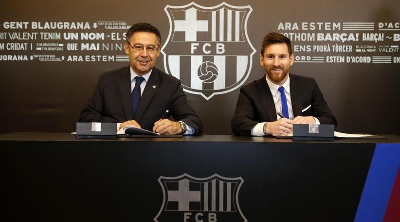 Bartomeu cree que Messi seguirá jugando después de 2021