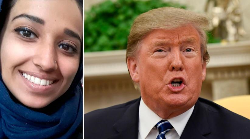 Hoda Muthana: Trump says IS woman barred from US return