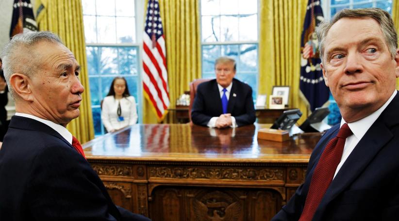 Trump meets China’s Vice Premier Liu to discuss trade talks