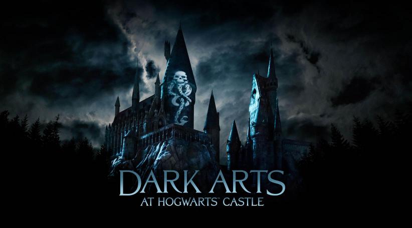 Las "Dark Arts at Hogwarts Castle" iluminarán el Castillo Hogwarts y "The Wizarding World of Harry Potter" 