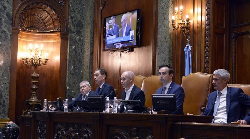 El Jefe de Gobierno Horacio Rodríguez Larreta inauguró esta mañana el XXII período de Sesiones Ordinarias de la Legislatura de la Ciudad Autónoma de Buenos Aires