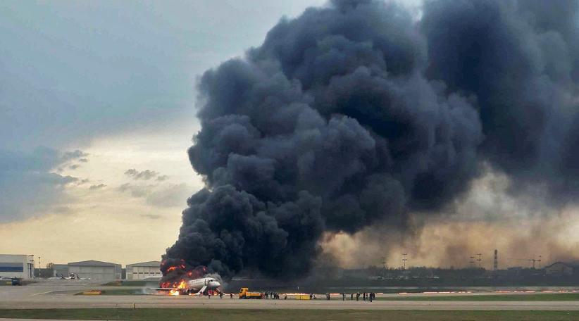 Forty-one reported killed after Russian passenger plane crash-lands in Moscow