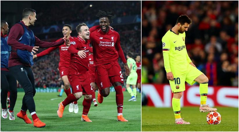 Liverpool derrotó al Barcelona por 4 a 0 y es finalista de la Champions League
