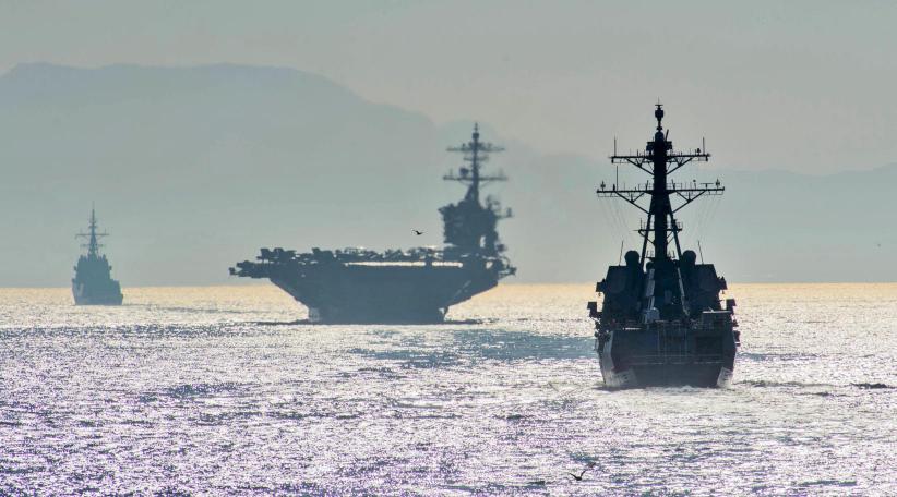 USS Abraham Lincoln - Iran commander calls U.S. military in Gulf a target not a threat
