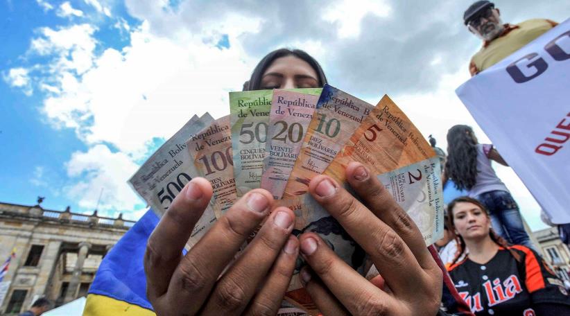 La inflación en Venezuela se disparó un 130.000% y el PIB cayó un 22,5% en 2018