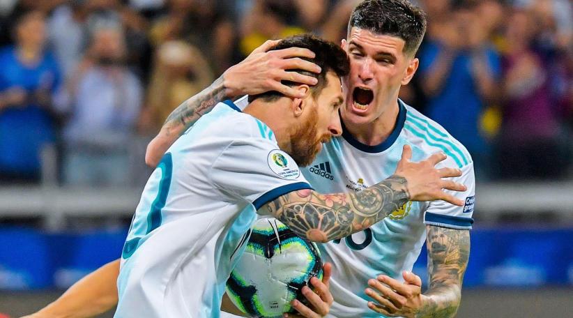 Copa América: Argentina apenas rescató un empate con ayuda del VAR. Messi convirtió un gol de penal