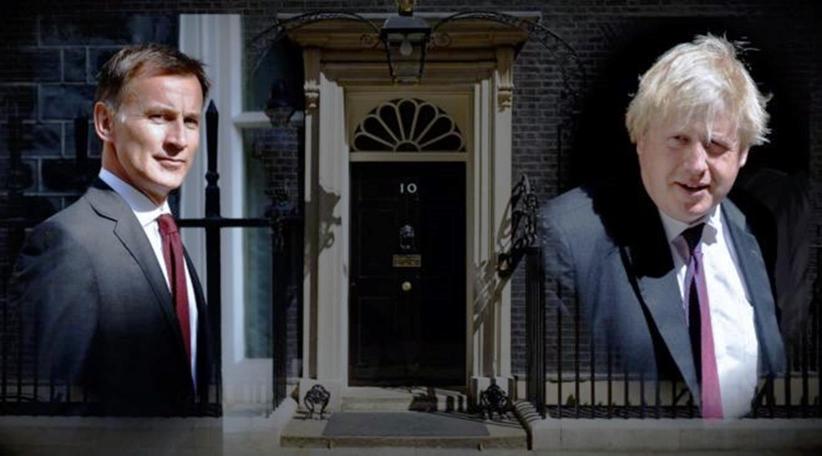  Boris Johnson and Jeremy Hunt in battle to lead Britain, latest poll