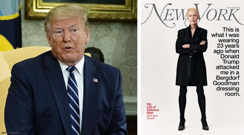 Trump says sexual assault accuser E Jean Carroll 'not my type'