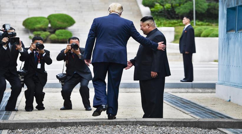 Encuentro histórico: Donald Trump cruzó a Corea del Norte y se reunió con Kim Jong-un 