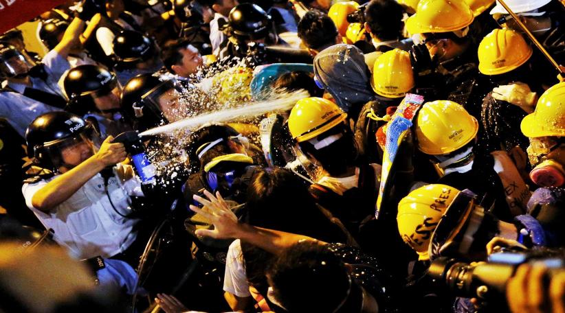 Britain denies supporting violent Hong Kong protests as China media slam 'Western ideologues'