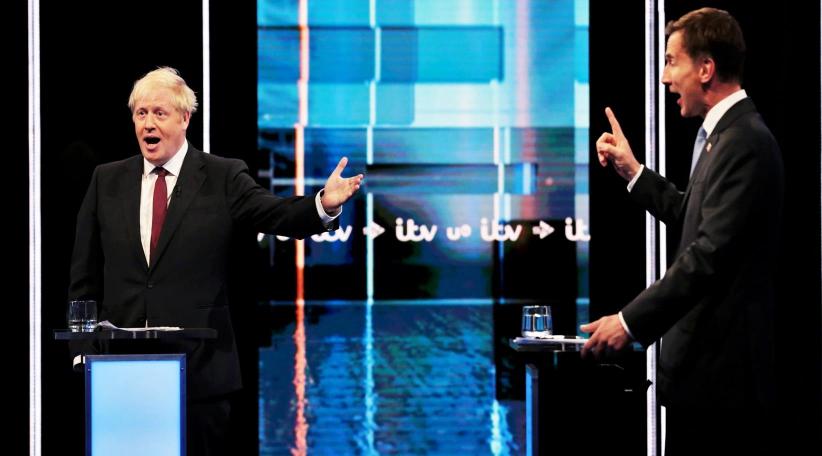  Boris Johnson and Jeremy Hunt clash on live TV