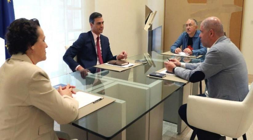 UGT y CCOO urgen a Sánchez a negociar con Podemos y evitar nuevas elecciones