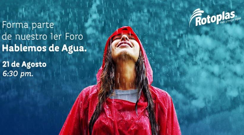 No te pierdas la transmisión del primer foro “Hablemos del Agua y Cambio Climático” de Rotoplas