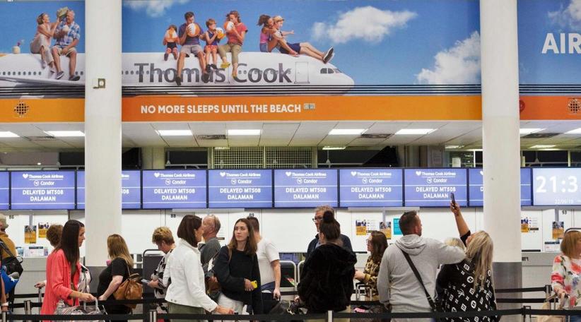 British travel firm Thomas Cook collapses, leaving hundreds of thousands stranded