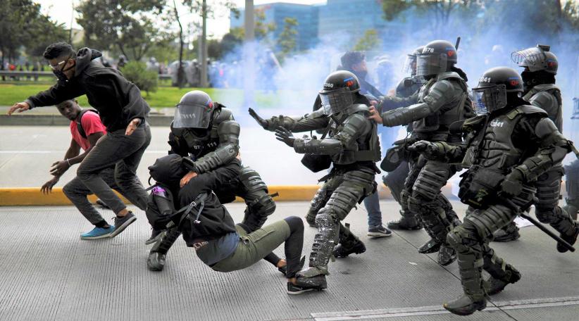 Colombia: Incidentes en la movilización y paro nacional al gobierno de Duque