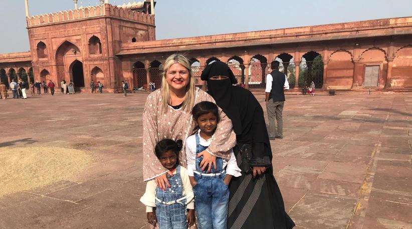 Jama Masjid, una de las mezquitas más grande de la India